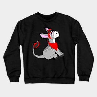 Cute Baby Donkey Crewneck Sweatshirt